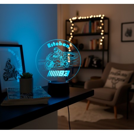 LÁMPARA LED PERSONALIZADA CON NOMBRE – MARC MÁRQUEZ