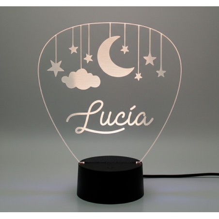 LÁMPARA LED PERSONALIZADA CON NOMBRE – INFANTIL