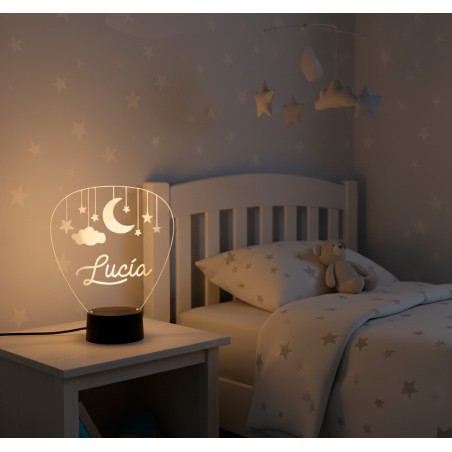 LÁMPARA LED PERSONALIZADA CON NOMBRE – INFANTIL
