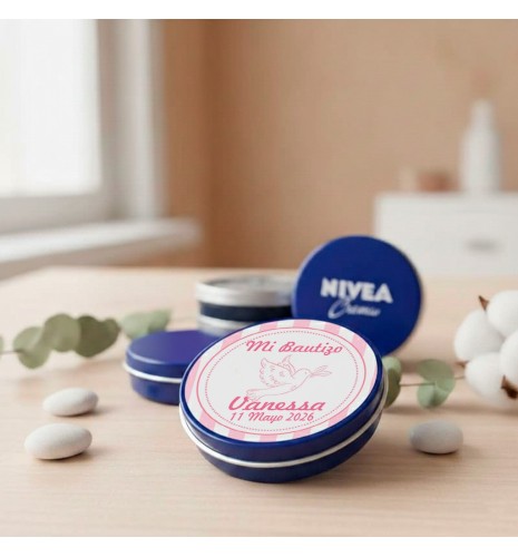 BOTE NIVEA MINI COMUNIÓN NIÑA PALOMA