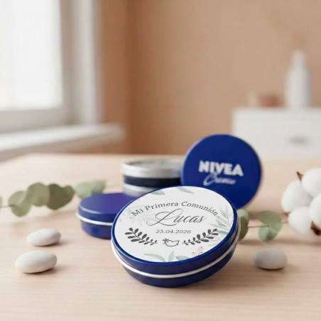 BOTE NIVEA MINI COMUNIÓN FLORAL