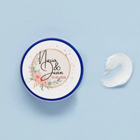 BOTE NIVEA MINI BODA DISEÑO FLORAL