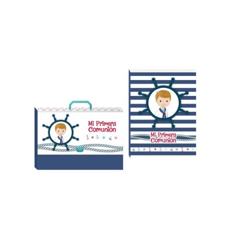 LIBRO DE FIRMAS CON MALETÍN - MARINERO