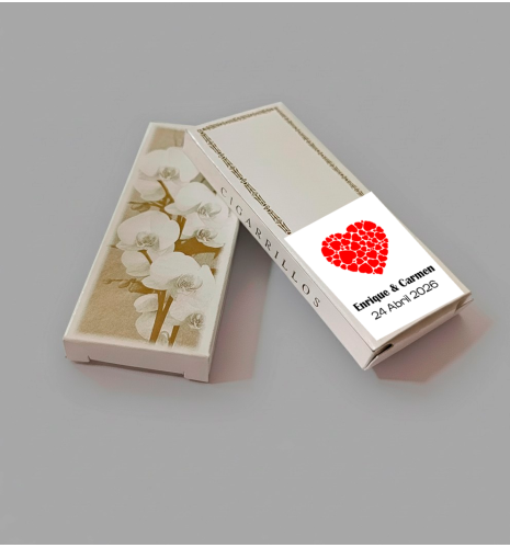 CAJETILLAS DE TABACO FLORES PERSONALIZADA