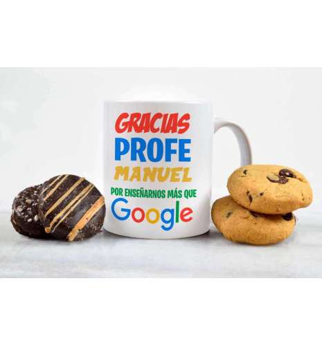 TAZA PROFE GOOGLE