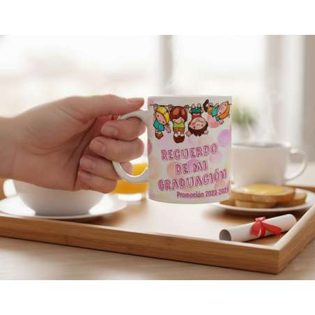 TAZA RECUERDO DE GRADUACIÓN