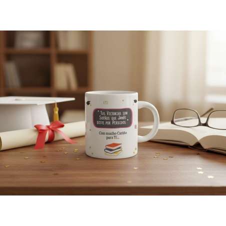 Taza graduación “La mejor graduada del mundo”