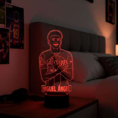 LÁMPARA LED PERSONALIZADA CON NOMBRE – LAMINE
