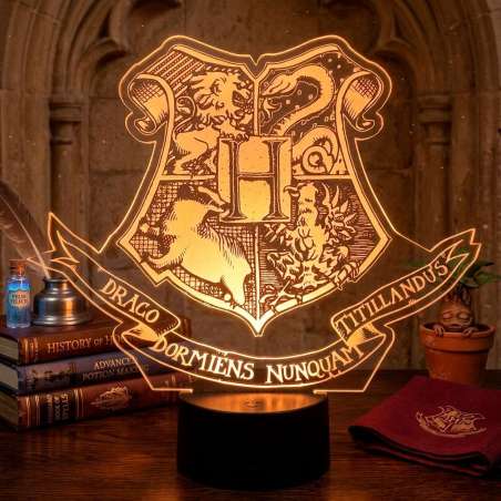 LÁMPARA LED HARRY POTTER HOGWARTS