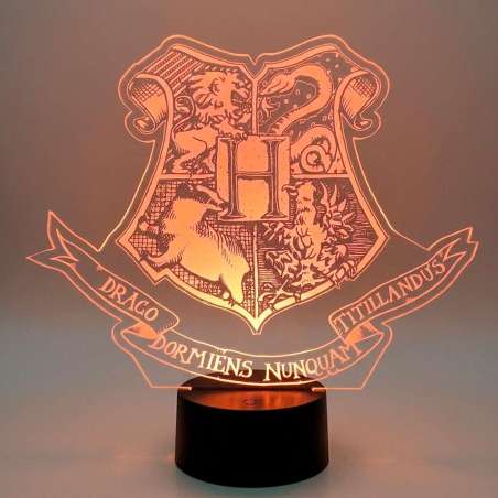 LÁMPARA LED HARRY POTTER HOGWARTS
