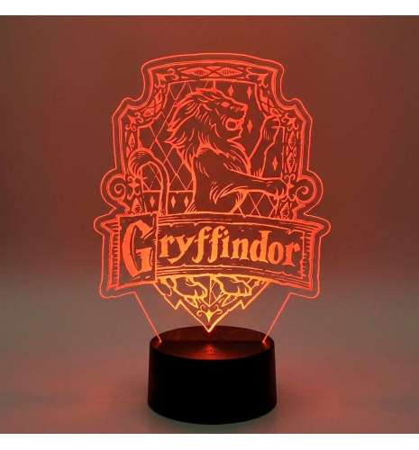 LÁMPARA LED HARRY POTTER GRYFFINDOR