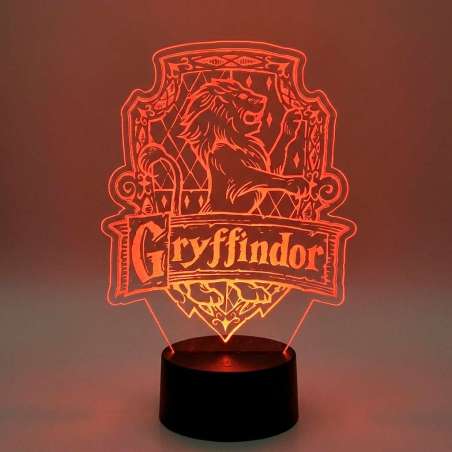 LÁMPARA LED HARRY POTTER GRYFFINDOR