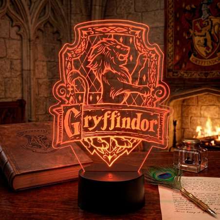 LÁMPARA LED HARRY POTTER GRYFFINDOR