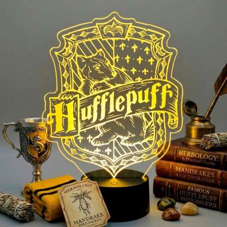 LÁMPARA LED HARRY POTTER HUFFLEPUFF