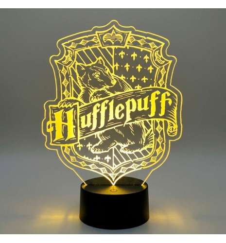 LÁMPARA LED HARRY POTTER HUFFLEPUFF