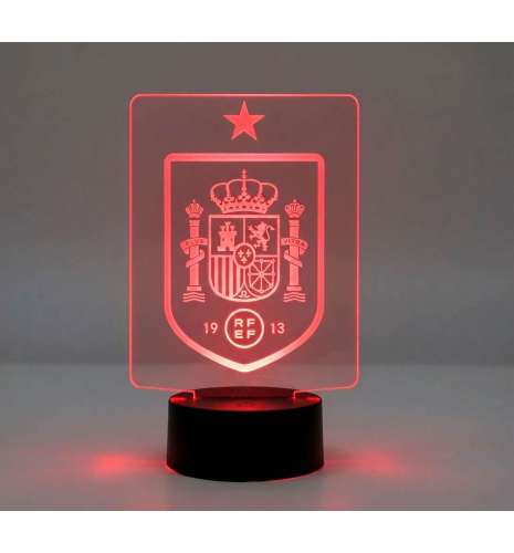 LÁMPARA LED PERSONALIZADA CON NOMBRE – SELECCIÓN ESPAÑOLA