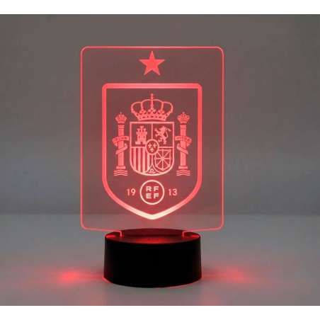 LÁMPARA LED PERSONALIZADA CON NOMBRE – SELECCIÓN ESPAÑOLA