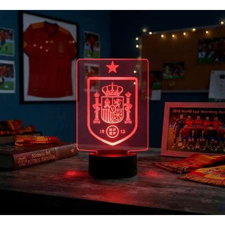 LÁMPARA LED PERSONALIZADA CON NOMBRE – SELECCIÓN ESPAÑOLA