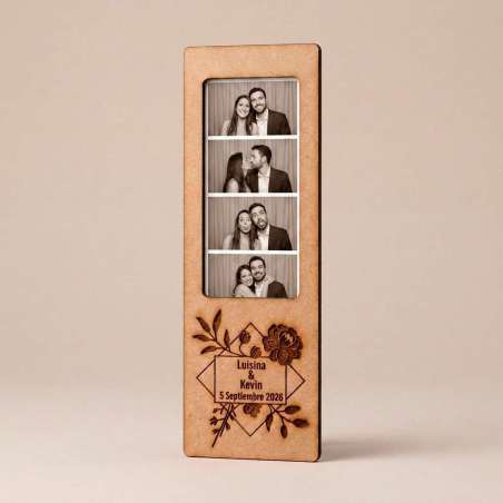 MARCO DE FOTOS TIRA FOTOMATÓN PERSONALIZADO
