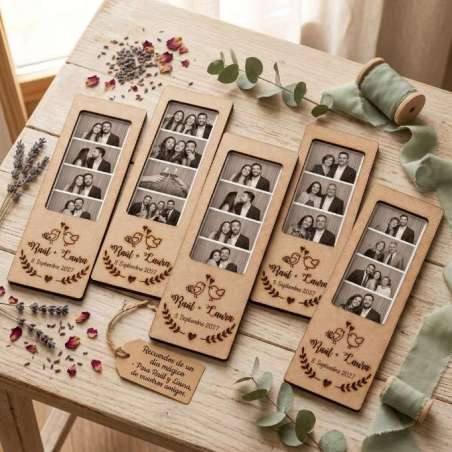 MARCO DE FOTOS TIRA FOTOMATÓN PERSONALIZADO