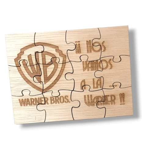 PUZZLE SORPRESA NOS VAMOS A LA WARNER