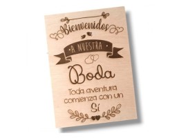 Carteles de madera